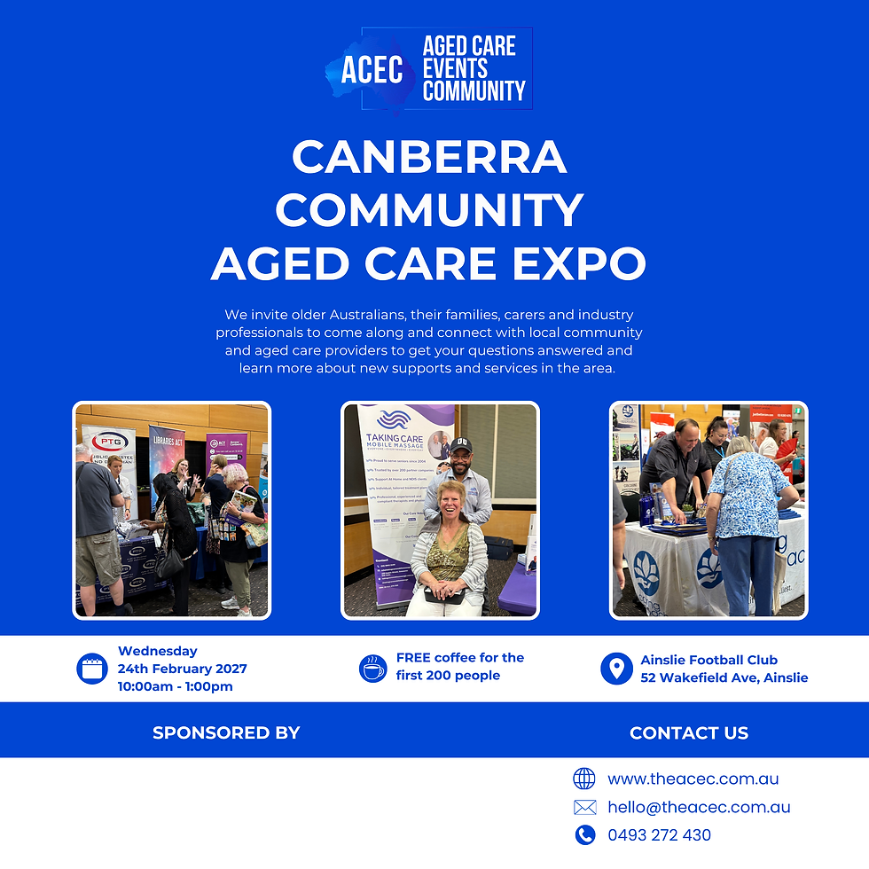 Canberra Community Aged Care Expo