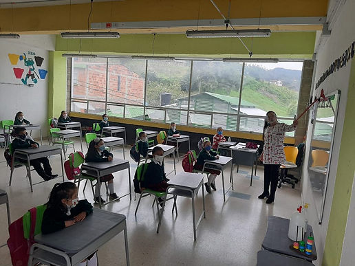 92% de los colegios boyacenses ya retornaron a la presencialidad