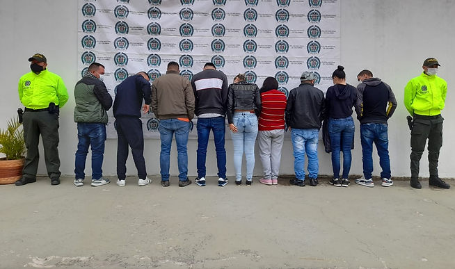 Desarticulada estructura delincuencial ‘los parientes’, señalada de hurtos en varias ciudades del país