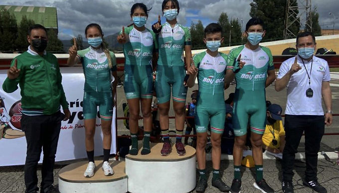 Buen resultado en el campeonato departamental de pista