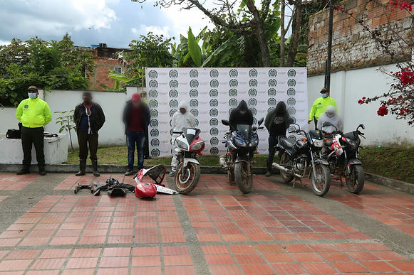 Desarticulada organización criminal ‘los motorratones’ en Boyacá