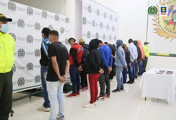 Con 14 capturas la Fiscalía en Boyacá desarticuló a ‘Los Domiciliarios’, al parecer, dedicados al microtráfico