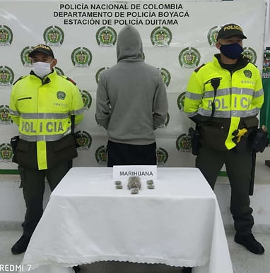 Por 139 gramos de marihuana fue capturado