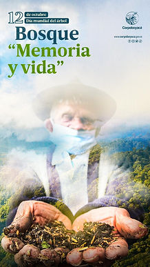 Bosque: memoria y vida, para recordar a las víctimas del Covid 19 en Boyacá