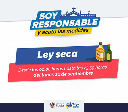 Hoy hay ley seca en Tunja