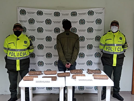 900 dosis de marihuana salieron de circulación