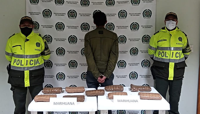 900 dosis de marihuana salieron de circulación