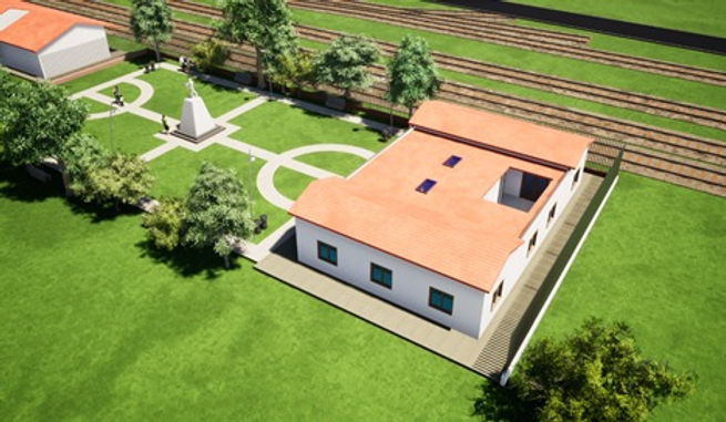 Cambio extremo para la estación del tren