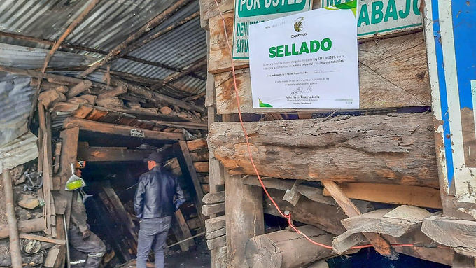 Cerradas cinco minas en Samacá