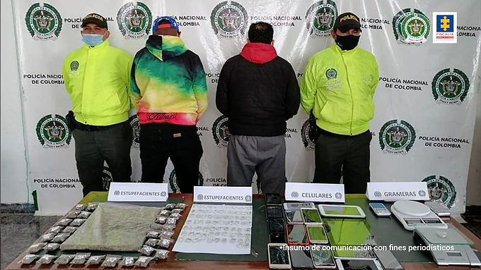 Capturados y judicializados presuntos traficantes de estupefacientes en Boyacá