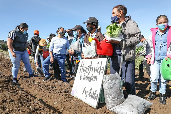 Corpoboyacá dio inicio a la entrega de insumos para el fortalecimiento de huertas comunitarias sostenibles