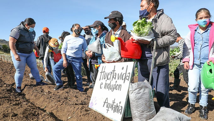Corpoboyacá dio inicio a la entrega de insumos para el fortalecimiento de huertas comunitarias sostenibles
