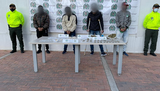Cuatro extranjeros y un colombiano tenían en vilo la seguridad de Duitama