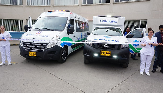 Ambulancias para Boyacá