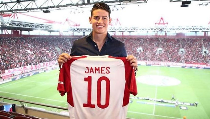 Le llegó la mala suerte a James en el Olympiacos