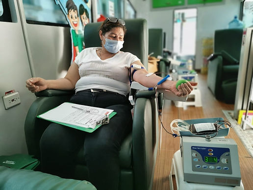 Agéndese para donar sangre en mayo