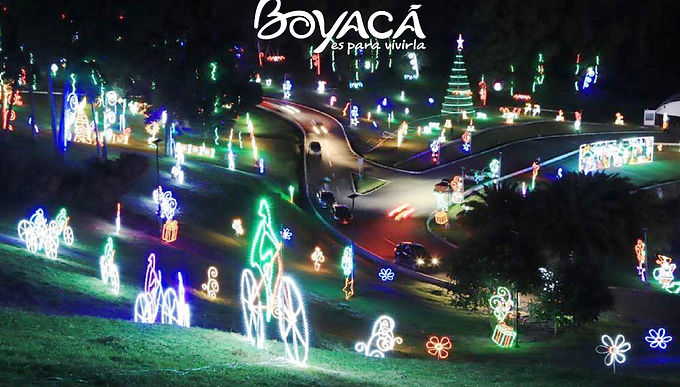 A visitar las rutas de luces por Boyacá