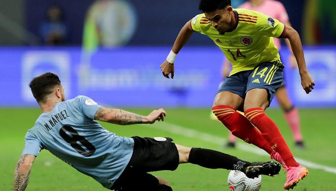 Colombia eliminó a Uruguay