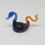Thumbnail: Mini Nessie ornament, blue and amber