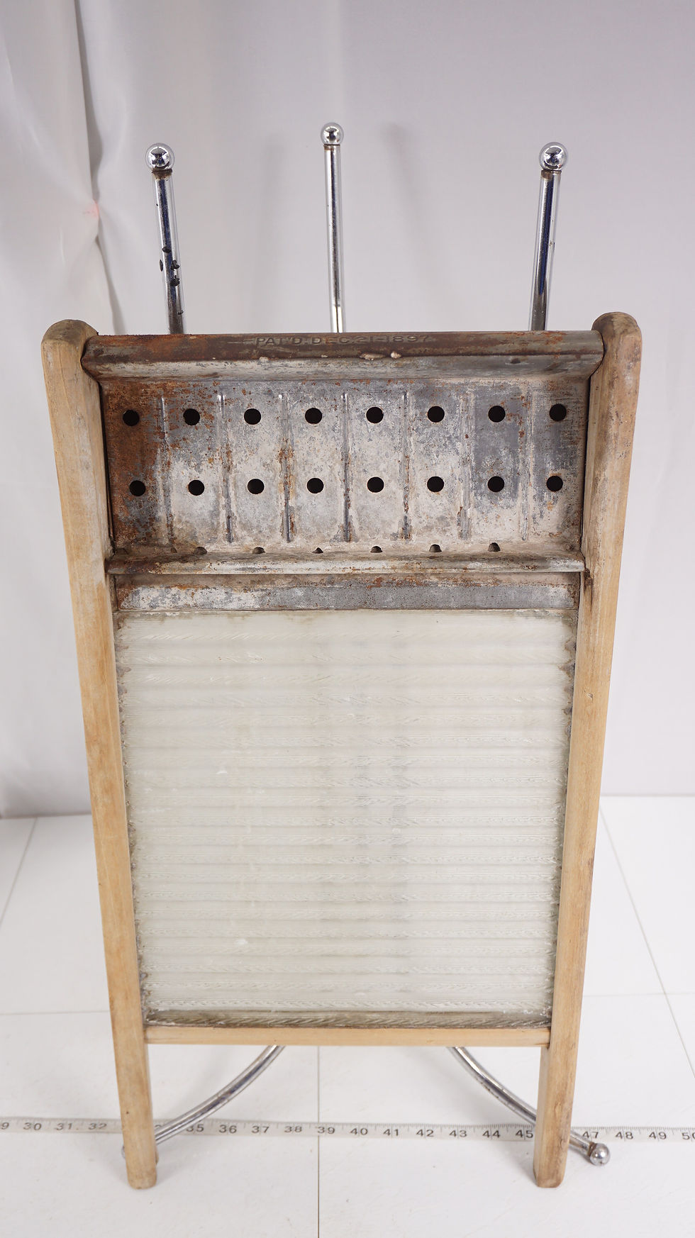 Thumbnail: Ribbed Glass National Washboard