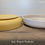 Thumbnail: Zwei Anti-Schlingnäpfe, Farbe Weiß und Gelb, Vorder- und Rückansicht