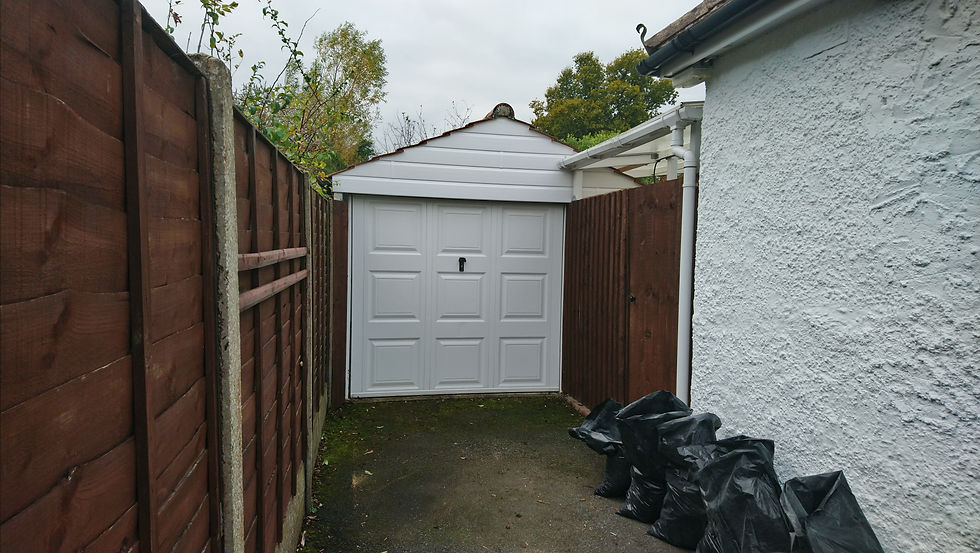 Garage uPVC Cladding