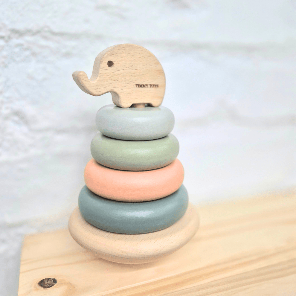 Wooden Baby Stacker