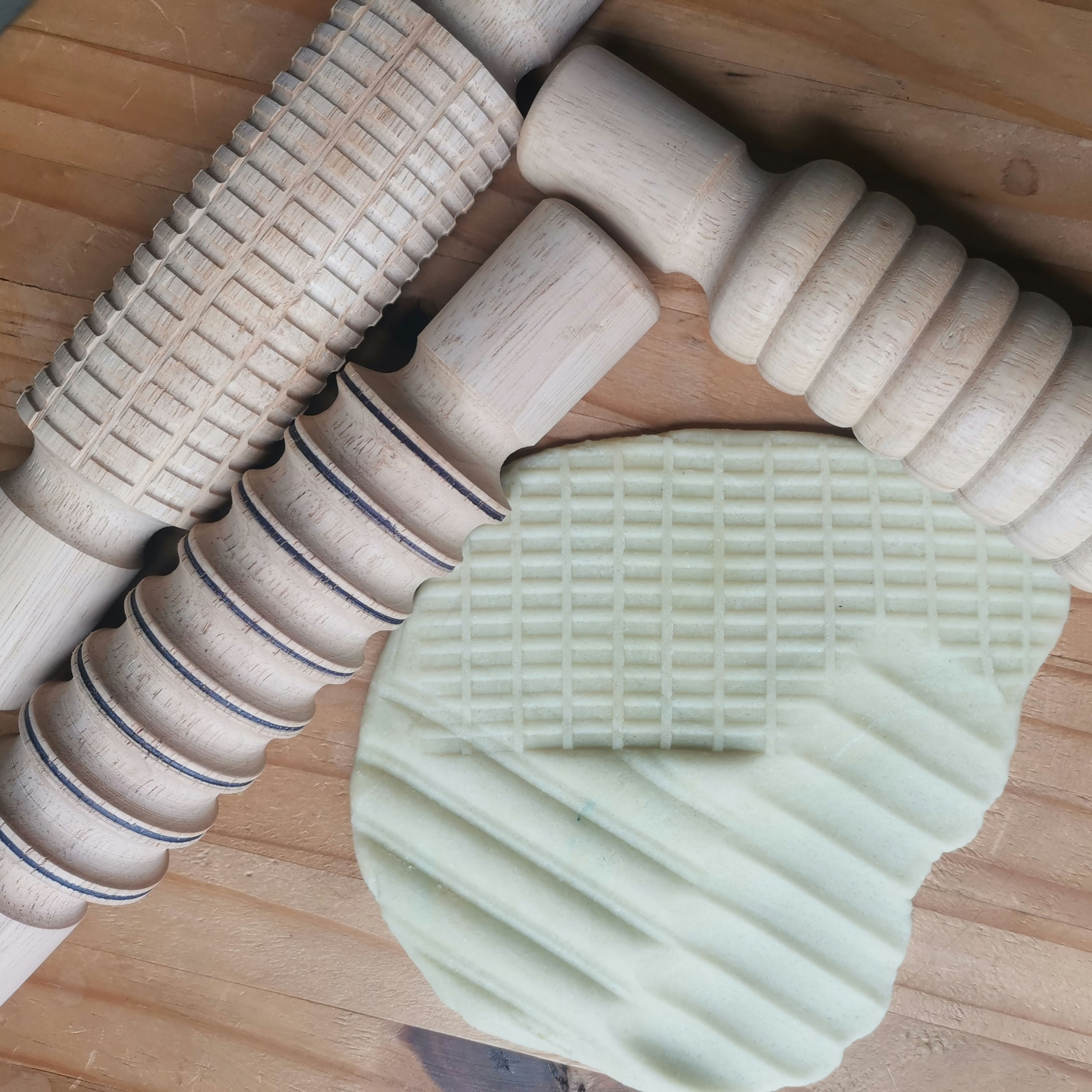 Textured Play Dough Roller