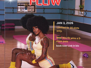 Exploring Joy as a way to heal with Mahraba Move Studio's 90s themed Pilates Flow