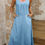 Thumbnail: Pocketed long Maxi dress