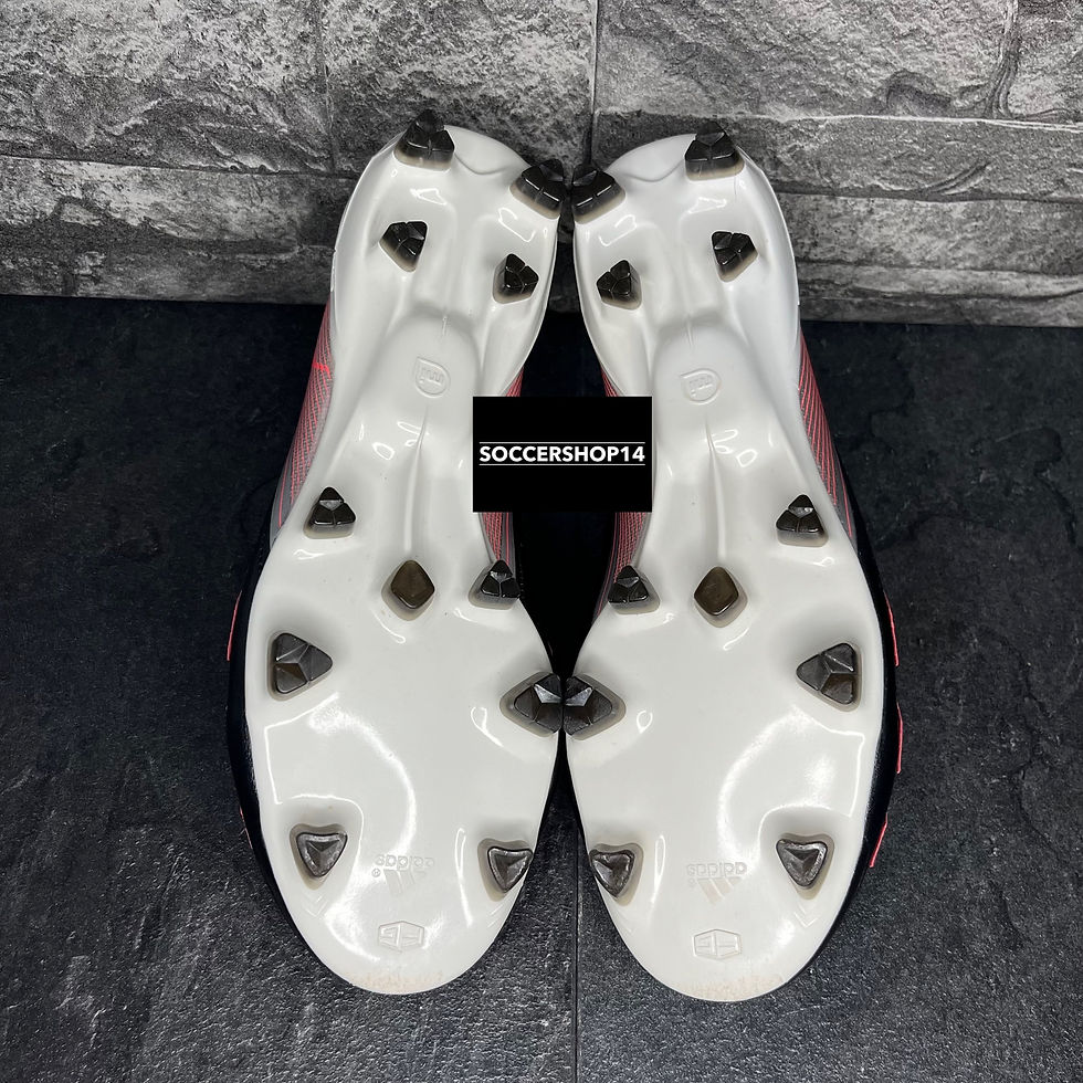 Thumbnail: Adidas Adizero F50 FG black/pink/white leather Q22218