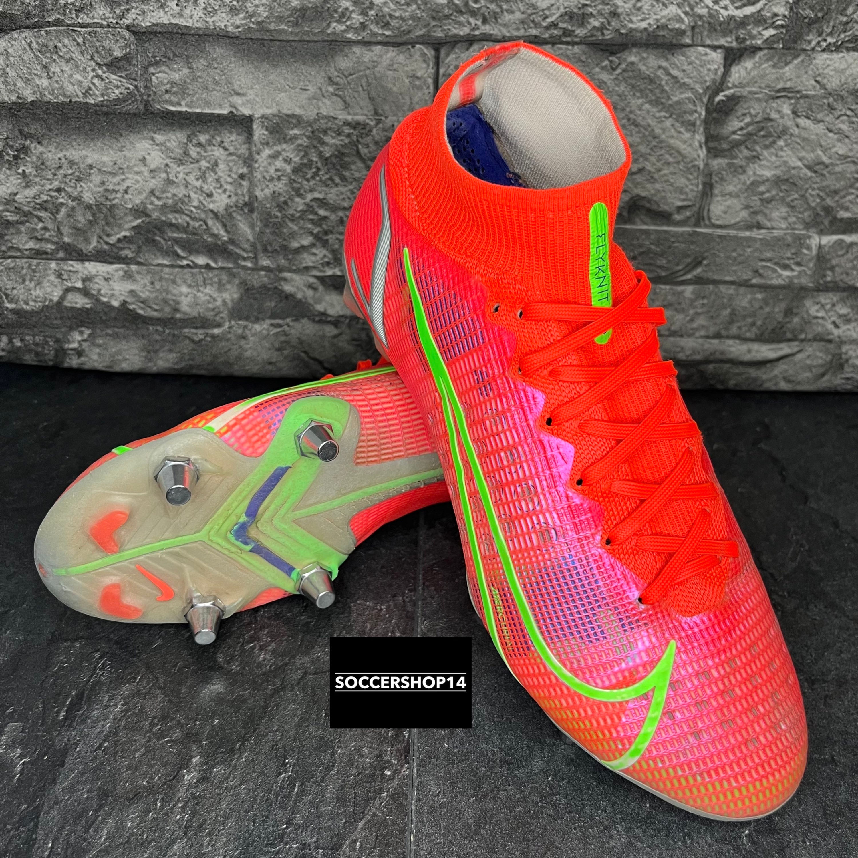 Nike Mercurial Superfly VIII 8 Elite SG red/green CV0958-600