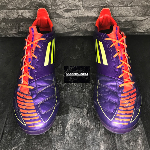 Adidas Adizero F50 FG purple/yellow/orange leather G40336