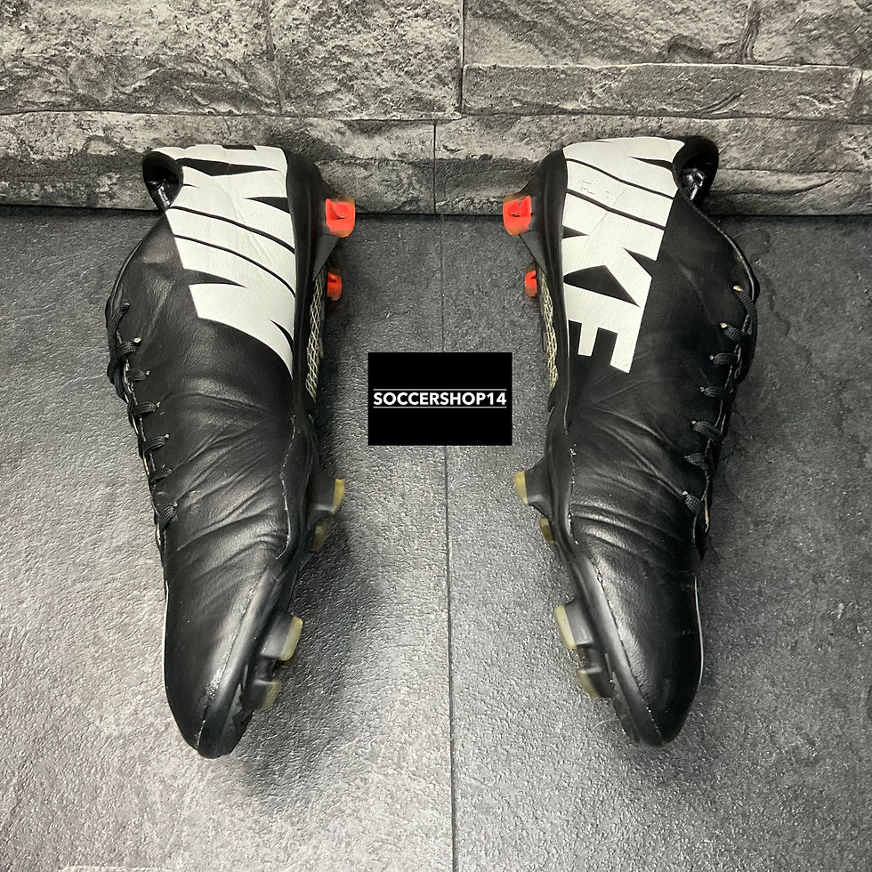 Thumbnail: Nike Mercurial Vapor IX 9 FG black/white leather 555605-016
