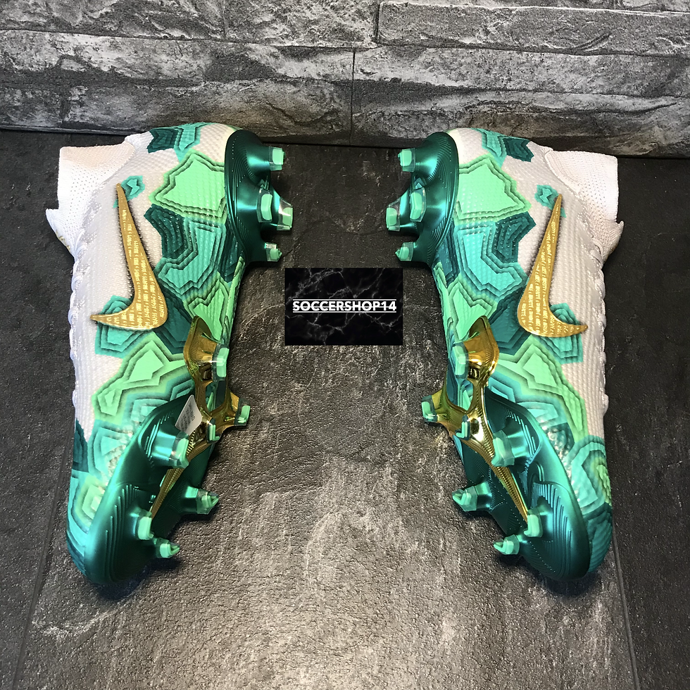 Miniaturbild: Nike Mercurial Superfly VII 7 Elite FG KM Mbappe x Bondy grey/green CT1099-093