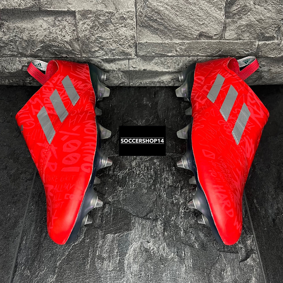 Thumbnail: Adidas Glitch outer skin SG red/silver #50 SAMPLE 7139SG