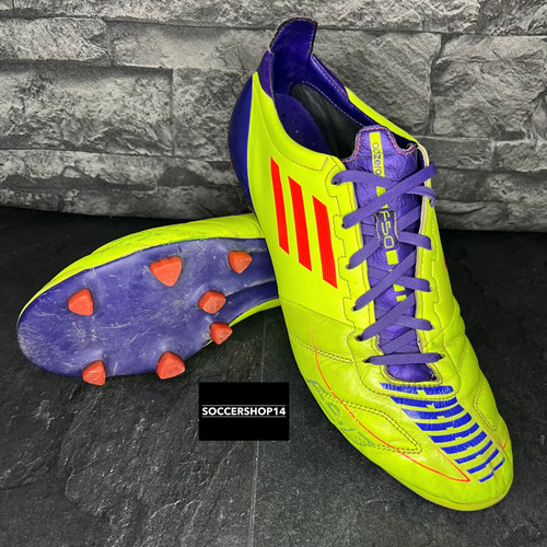 Adidas Adizero F50 FG yellow/purple/orange leather G40337
