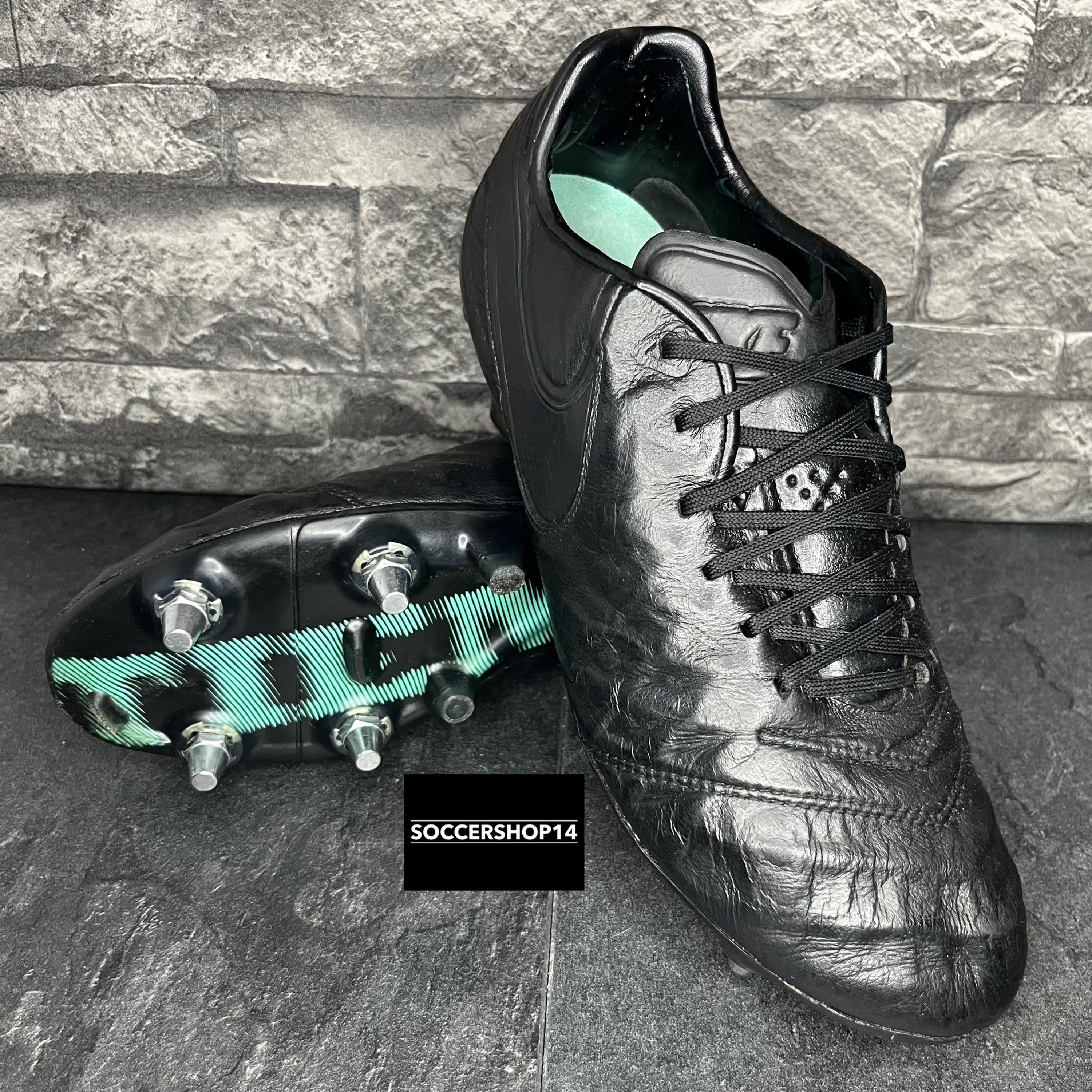 Nike Tiempo Legend VI SG black/blue 819680-004