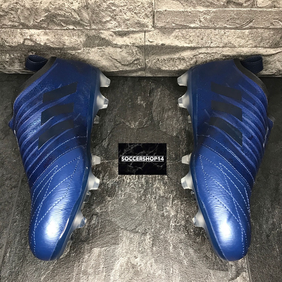 Miniaturbild: Adidas Glitch outer skin FG blue #18 leather SAMPLE
