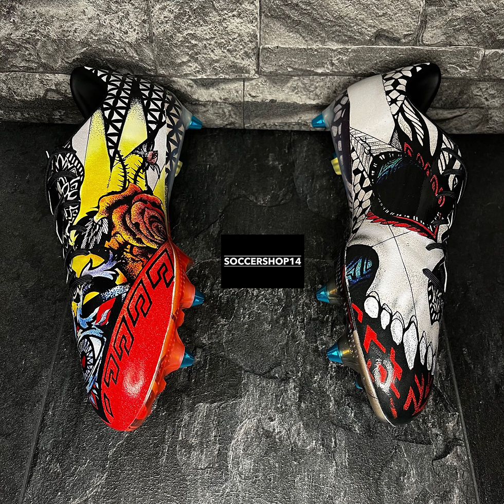 Thumbnail: Adidas Adizero F50 SG Tattoo multicolor B35959 SAMPLE