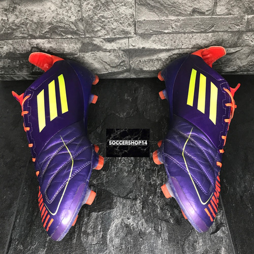 Adidas Adizero F50 FG purple/yellow/orange leather G40336