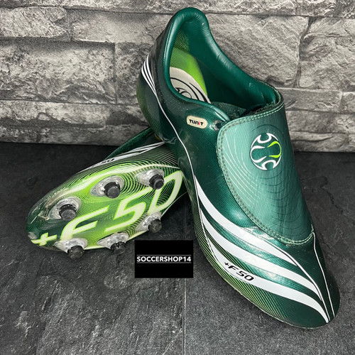 Adidas +F50.7 Tunit FG green/white 016217 | SOCCERSHOP14
