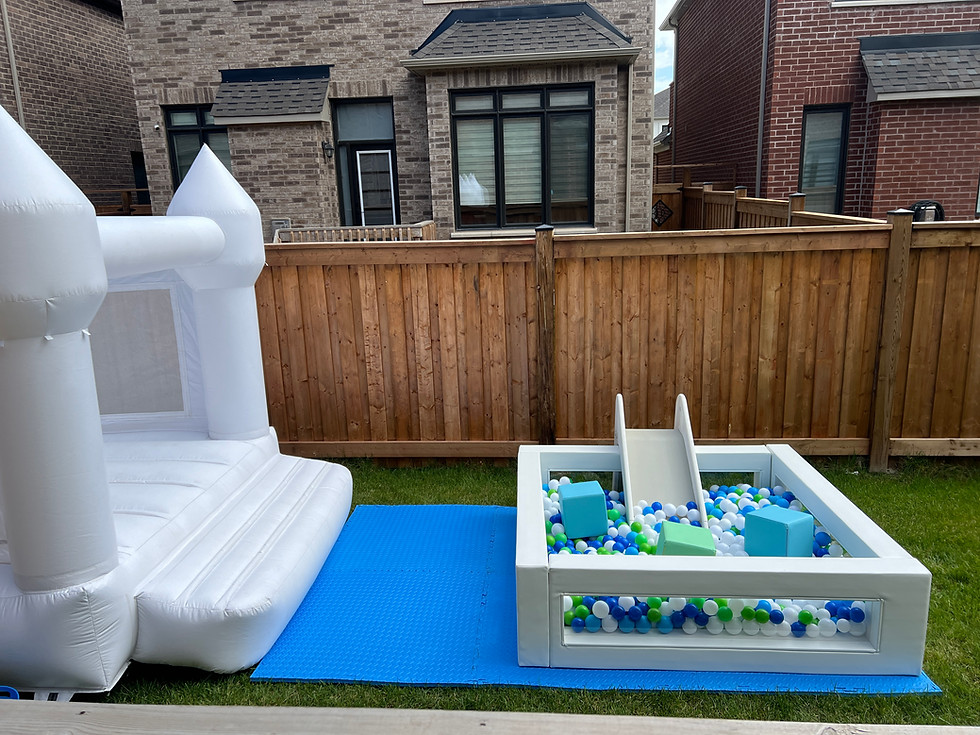 Thumbnail: Medium Ball Pit + Medium Bouncy Castle