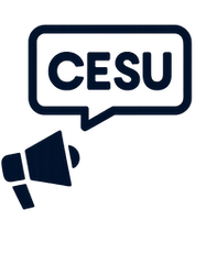 Icônes modernes bleues sur fond transpar