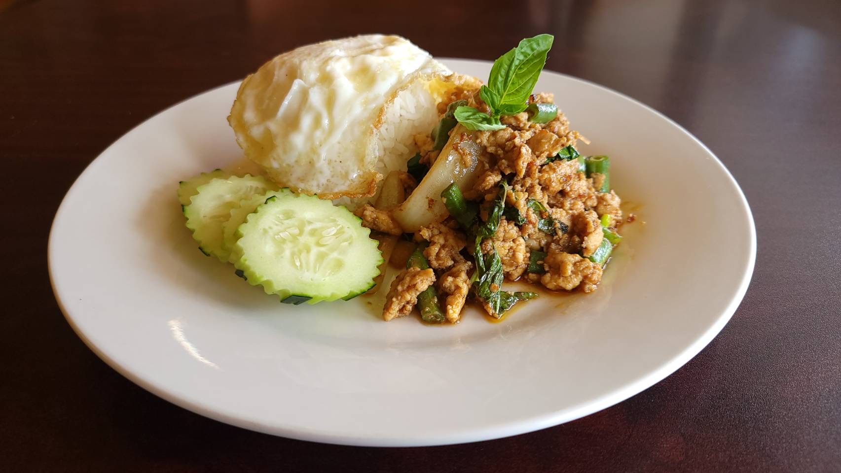 Arranged Food and Objects