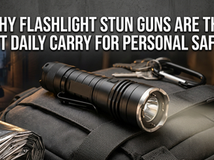 Why Flashlight Stun Guns Are the Best Daily Carry for Personal Safety