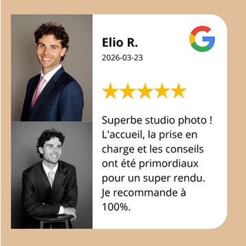 Avis clients sur les portraits professionnels en studio : cette expérience souligne la qualité d’accueil et les conseils personnalisés proposés par le studio Colombe Photographie à Gentilly. Idéal pour des photos CV ou LinkedIn en région parisienne, avec un accompagnement complet pour obtenir une image professionnelle, naturelle et valorisante. Un choix recommandé pour booster son image professionnelle.