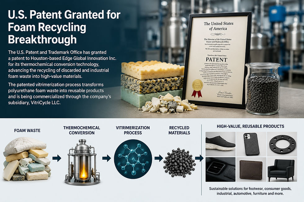 U.S. Company Wins Mattress Recycling Patent