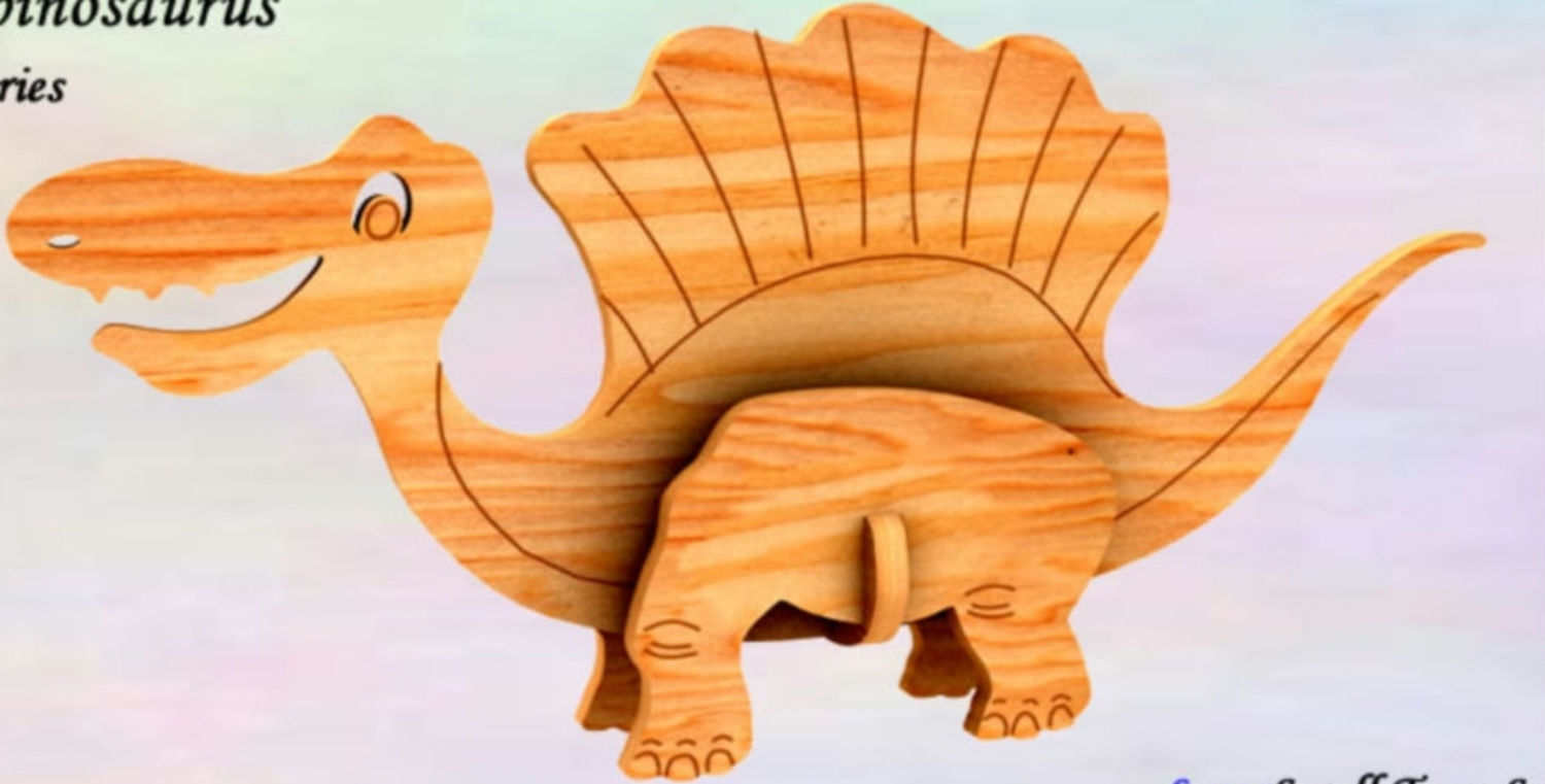 Dinny the Spinosaurus - Toon Dinosaur