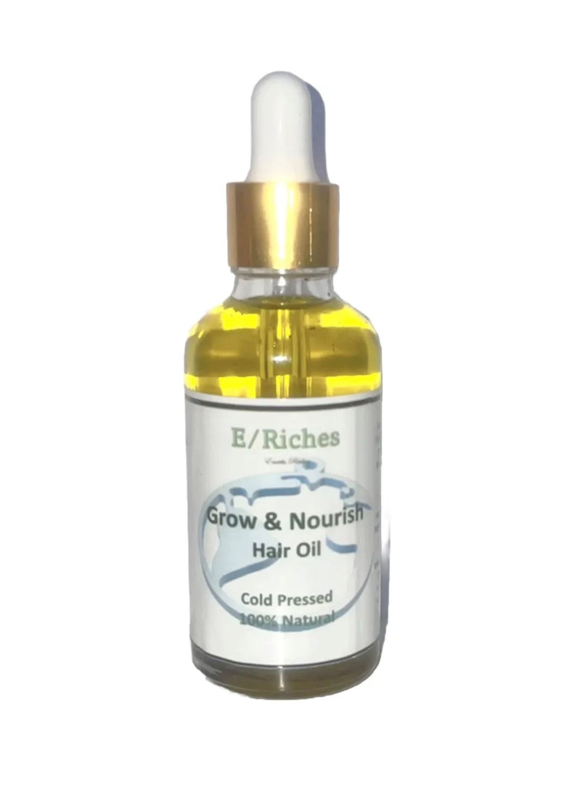 Organic Hair Growth Oil - Pure Chebe Rosemary Sage Rice